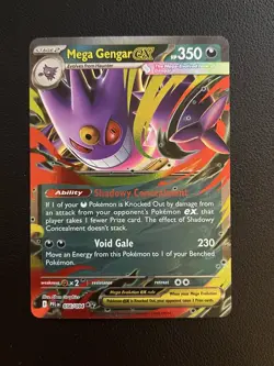 Pokemon TCG - Mega Gengar ex - 056/094 phantasmal flames - Image 1