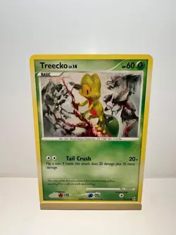 Treecko 78/99 Common Arceus Pokemon Near Mint - Image 1