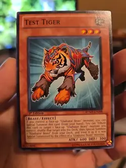 Yugioh Test Tiger RYMP-EN098 1st Ed Common Yu-Gi-Oh! NM - Image 1