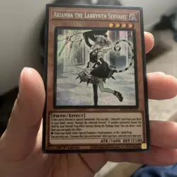 Yugioh ARIANNA THE LABYRINTH SERVANT Prismatic Secret Rare MP23-EN229 NM - Image 1