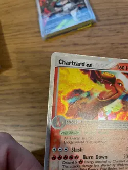EXC! Charizard ex (105/112) EX Fire Red & Leaf Green Holo Rare Pokemon Card! - Image 4