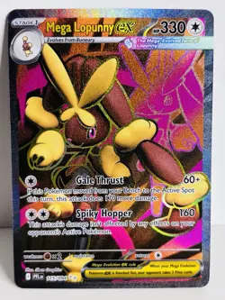 Mega Lopunny ex - 115/094 - Ultra Rare - Phantasmal Flames - Pokemon Card - - Image 1