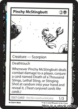 EN - Pinchy McStingbutt - MB2PC - NM - Image 1