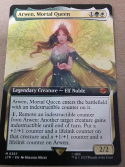 Arwen, Mortal Queen - Regular (Extended Art) The Lord of the Rings - Mtg - Image 1