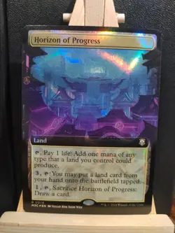 Horizon of Progress - Ripple Foil Extended - MH3 Commander - NM (see pics) MTG - Image 1