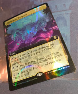 Horizon of Progress - Ripple Foil Extended - MH3 Commander - NM (see pics) MTG - Image 3
