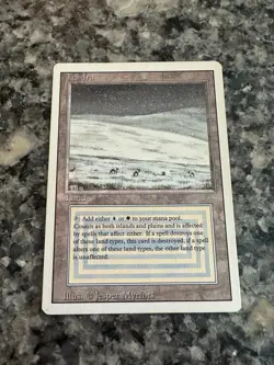 Tundra (Revised Edition) - B - Magic the Gathering (MtG) - MP/LP condition - Image 1