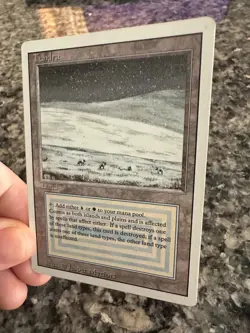 Tundra (Revised Edition) - B - Magic the Gathering (MtG) - MP/LP condition - Image 3