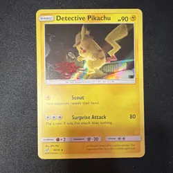 Detective Pikachu Holo Rare 10/18 - Detective Pikachu Set 2019 English - Image 1