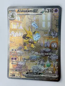 Pokemon TCG Alakazam EX English 201/165 Scarlet & Violet 151 - Image 1