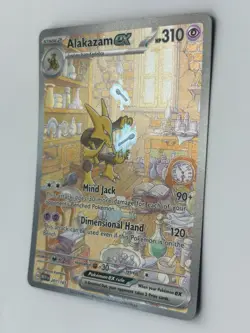 Pokemon TCG Alakazam EX English 201/165 Scarlet & Violet 151 - Image 3