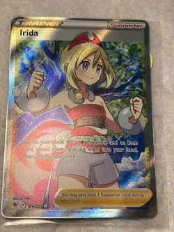 Irida 186/189 NM SWSH Astral Radiance Full Art UltraRare Pokemon TCG Ships Fast - Image 1