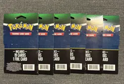 Pokemon TCG Umbreon VMAX 20 Card Pack Walmart Exclusive Mystery Repack Lot Of 6 - Image 4