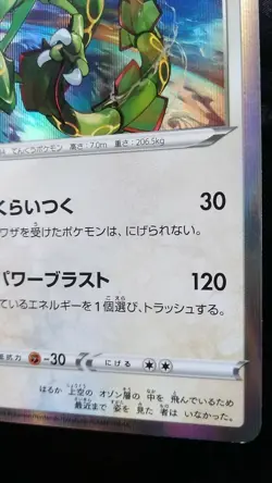 Rayquaza Poke Park Pokemon Card Nintendo Game Japanese Rare 003/S-P Promo Horo - Image 4