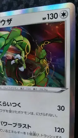 Rayquaza Poke Park Pokemon Card Nintendo Game Japanese Rare 003/S-P Promo Horo - Image 5