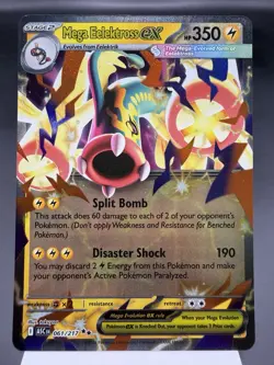 Mega Eelektross ex 061/217 - Ultra Rare Holo - Ascended Heroes Pokemon Card NM - Image 1