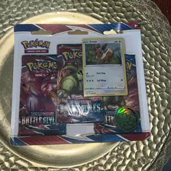 Pokemon TCG: Sword & Shield Battle Styles Blister Pack with 3 Booster Pks Eevee 820650808227 - Image 1