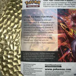 Pokemon TCG: Sword & Shield Battle Styles Blister Pack with 3 Booster Pks Eevee 820650808227 - Image 4