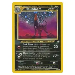 Pokemon - Neo Revelation - Houndoom - 8/64 English / LP - Image 1