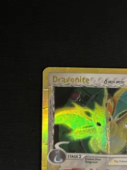 2005 Pokemon Dragonite Delta Species 3/113 Holo Rare EX Delta Species DMG - Image 5