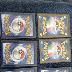 Pokemon TCG Full Art Holo Card Lot Axew Petilil Elgyem Wally's Compassion Drasna - Image 3