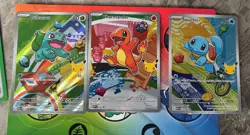 Pokemon TCG: First Partner 30th Anniversary Kanto Bulbasaur Charmander Squirtle - Image 1