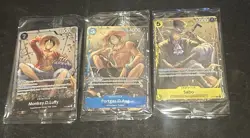 One piece mini tin promo vol 2 Set Of 3 Op-13 ENGLISH Luffy, Sabo, Ace - Image 1