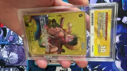 ACE 10 Monkey D. Luffy ST13-015 2nd Anniversary Japanese ONE PIECE Perfect Subs - Image 2