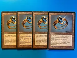 MTG 4x Ring of Renewal Fallen Empires OLD SCHOOL Magic the Gathering x4 HP - Image 1