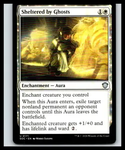 Sheltered by Ghosts | 171 NM/M | Commander: Secrets of Strixhaven | Magic MTG - Image 1