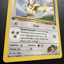 Koga’s Pidgey 1st Edition Gym Challenge 80/132 WOTC Vintage Pokemon - Image 5