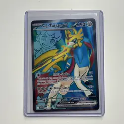 Pokemon TCG Hops Zacian EX 176/159 Journey Together Card Mint Condition - Image 1