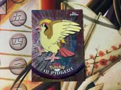 2000 TOPPS Chrome POKEMON Series 1-PIDGEOT NM - Image 2