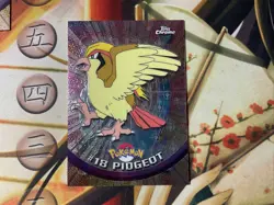 2000 TOPPS Chrome POKEMON Series 1-PIDGEOT NM - Image 3