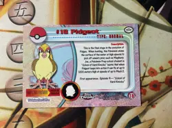 2000 TOPPS Chrome POKEMON Series 1-PIDGEOT NM - Image 4