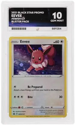 ACE 10 Eevee - SWSH127 - Black Star Promo - Pokemon - Image 1