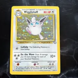 Pokemon Wigglytuff Holo Rare 16/64 Jungle Stage 1 Lightly Played - Image 1