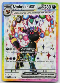 Umbreon ex SVP 176 Scarlet & Violet Promo Pokemon NM - Image 1