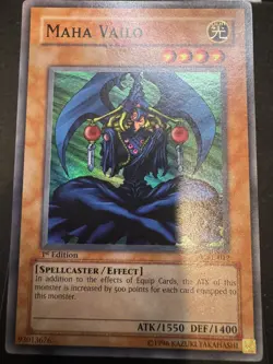 Yugioh Maha Vailo MRL-012 1st edition Super Rare NM - Image 1