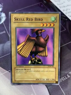 Skull Red Bird LOB-105 The Legend of Blue Eyes White Dragon 1st Edition - Image 1
