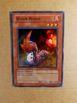 Warm Worm TF04-EN001 Super Rare Promo Yugioh MINT European Print possible 10 - Image 2