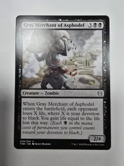 Gray Merchant of Asphodel Theros Beyond Death Regular Magic The Gathering - Image 1