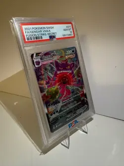 Pokemon 2021 Gengar VMAX 271/264 Alt Art Fusion Strike GEM MINT PSA 10 - Image 2