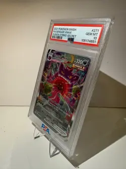 Pokemon 2021 Gengar VMAX 271/264 Alt Art Fusion Strike GEM MINT PSA 10 - Image 3