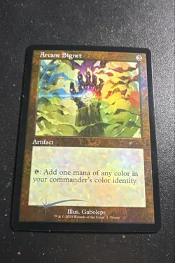 Arcane Signet (Retro Frame) MagicFest Cards Foil - Image 1