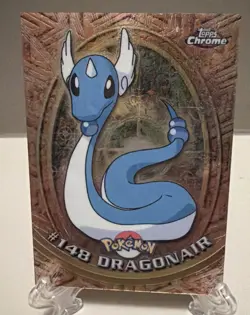 2000 Topps Chrome Pokemon Series 2 #148 Dragonair Card +++ - Image 1