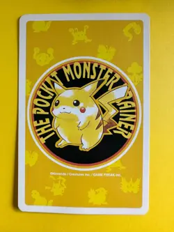 Abra pokemon Playing Poker Card Yellow Pikachu Nintendo Japanese - Image 4