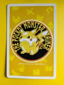 Abra pokemon Playing Poker Card Yellow Pikachu Nintendo Japanese - Image 5