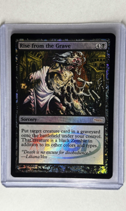 MTG Magic The Gathering WPN Gateway DCI Promo Foil #31 Rise from the Grave LP - Image 1