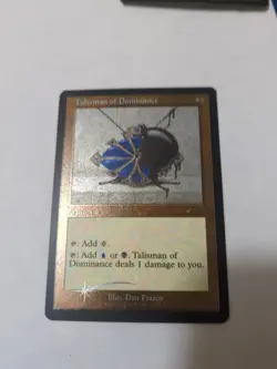 Talisman of Dominance (Retro Frame) (Foil Etched) Secret Lair Drop Foil - Image 1